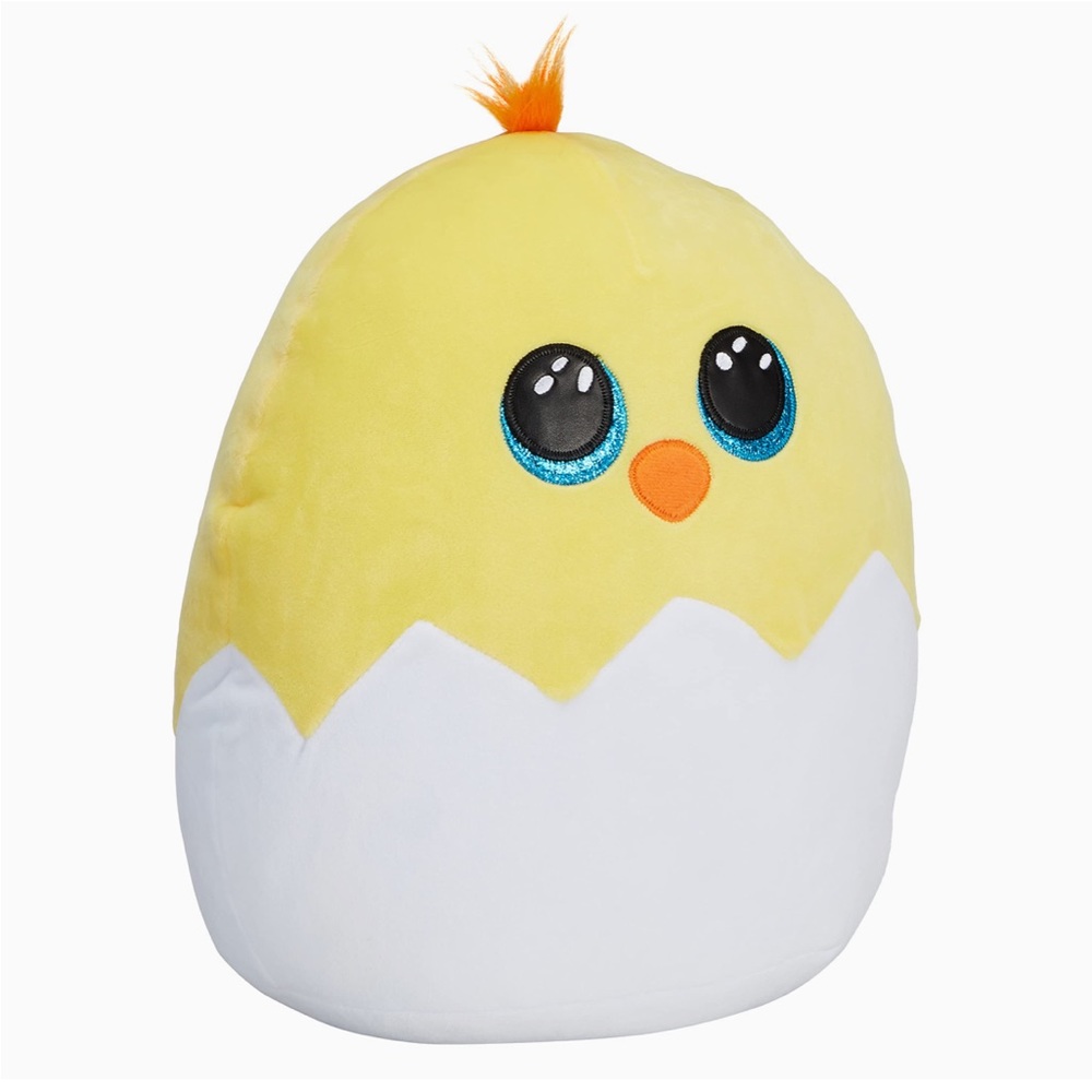 Ty Squish-A-Boo Popper Yellow Easter Chick